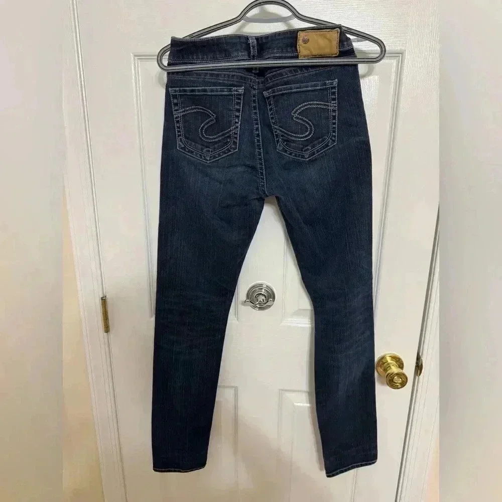 SILVER JEANS Tuesday Mid Skinny - Picture 4 of 10